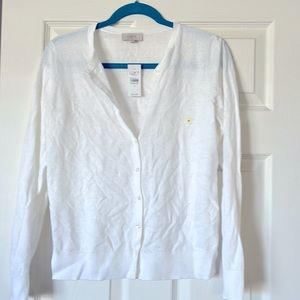 White Loft cardigan